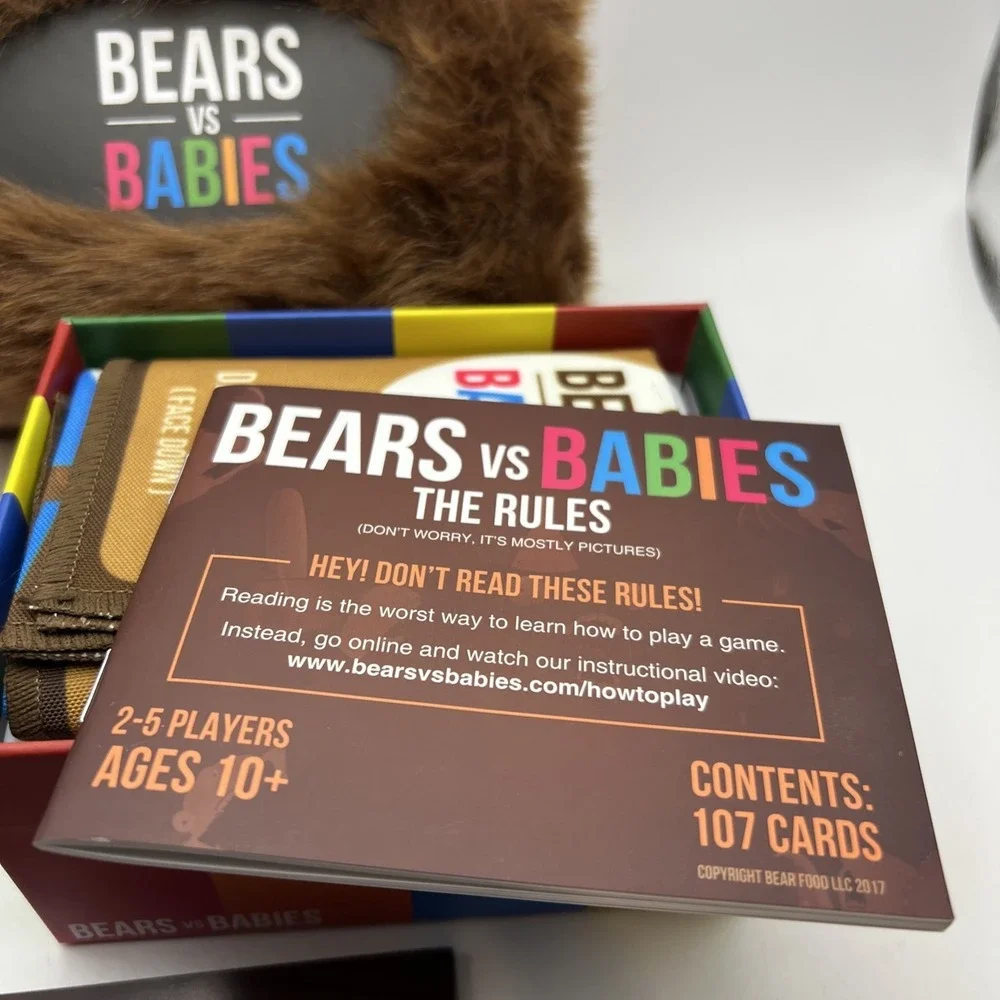 Bears vs Babies   Strategic Card Game Fast Paced Fun Game